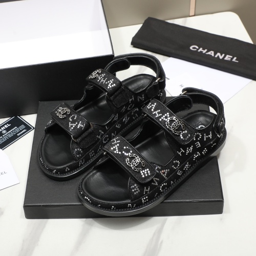 Cheap Chanel Sandal For Women #1211708 Replica Wholesale [$102.00 USD] [ITEM#1211708] on Replica Chanel Sandal