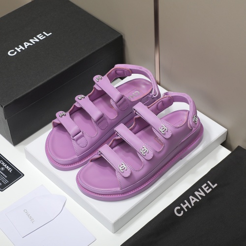 Cheap Chanel Sandal For Women #1211711 Replica Wholesale [$100.00 USD] [ITEM#1211711] on Replica Chanel Sandal