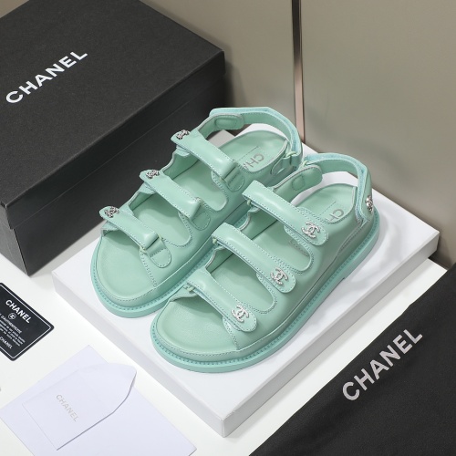 Cheap Chanel Sandal For Women #1211712 Replica Wholesale [$100.00 USD] [ITEM#1211712] on Replica Chanel Sandal