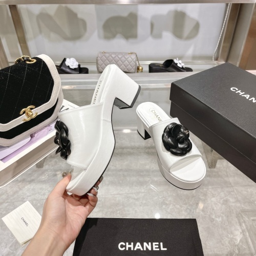 Cheap Chanel Slippers For Women #1211721 Replica Wholesale [$108.00 USD] [ITEM#1211721] on Replica Chanel Slippers