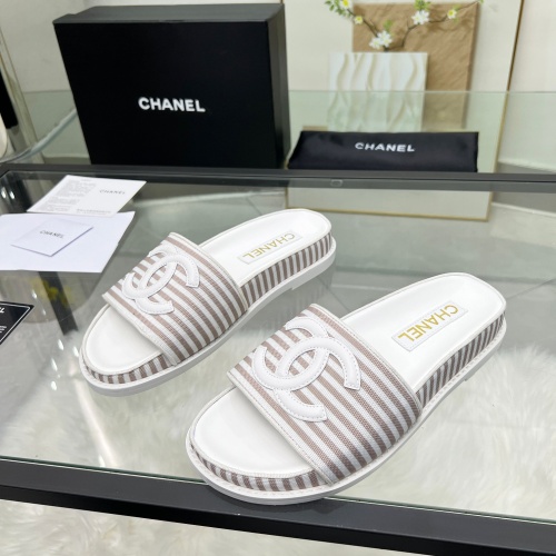 Cheap Chanel Slippers For Women #1211732 Replica Wholesale [$72.00 USD] [ITEM#1211732] on Replica Chanel Slippers