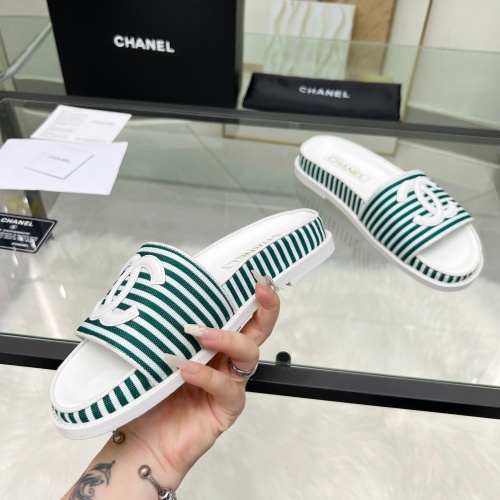 Cheap Chanel Slippers For Women #1211736 Replica Wholesale [$72.00 USD] [ITEM#1211736] on Replica Chanel Slippers