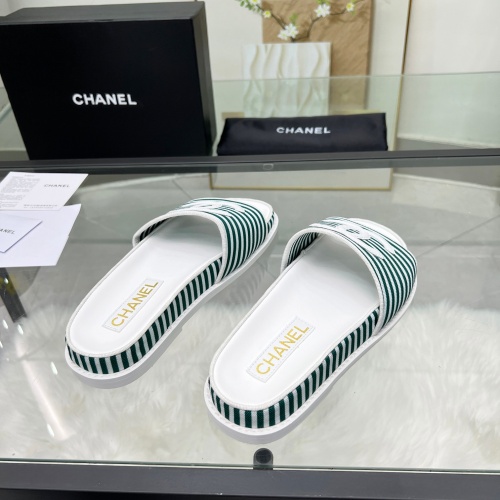 Cheap Chanel Slippers For Women #1211736 Replica Wholesale [$72.00 USD] [ITEM#1211736] on Replica Chanel Slippers