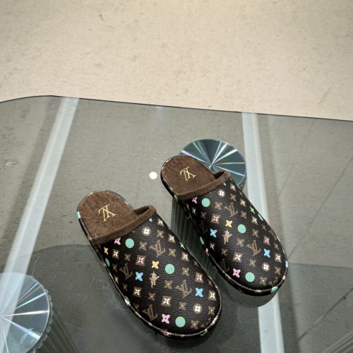 Cheap Louis Vuitton Slippers For Men #1211761 Replica Wholesale [$76.00 USD] [ITEM#1211761] on Replica Louis Vuitton Slippers