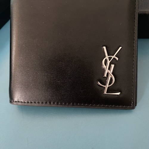 Cheap Yves Saint Laurent YSL Man Wallets #1211777 Replica Wholesale [$40.00 USD] [ITEM#1211777] on Replica Yves Saint Laurent YSL AAA Man Wallets