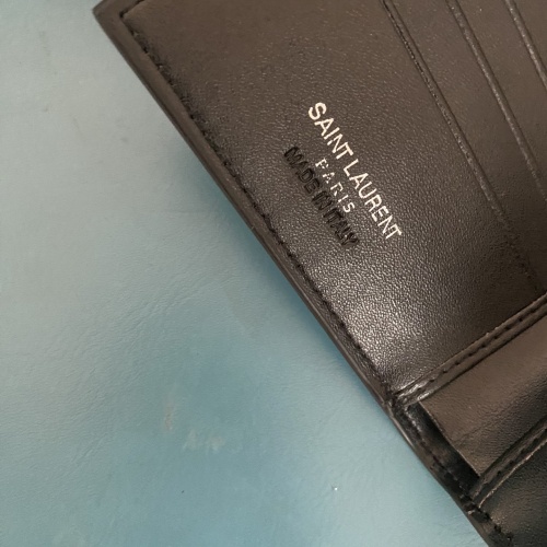 Cheap Yves Saint Laurent YSL Man Wallets #1211782 Replica Wholesale [$40.00 USD] [ITEM#1211782] on Replica Yves Saint Laurent YSL AAA Man Wallets