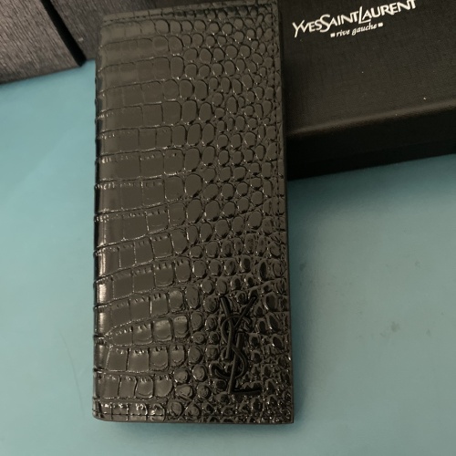 Cheap Yves Saint Laurent YSL Man Wallets #1211785 Replica Wholesale [$45.00 USD] [ITEM#1211785] on Replica Yves Saint Laurent YSL AAA Man Wallets