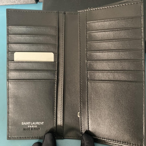 Cheap Yves Saint Laurent YSL Man Wallets #1211790 Replica Wholesale [$45.00 USD] [ITEM#1211790] on Replica Yves Saint Laurent YSL AAA Man Wallets