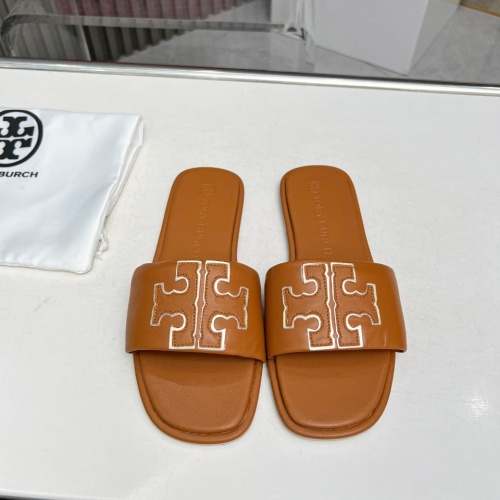 Cheap Tory Burch TB Slippers For Women #1211799 Replica Wholesale [$68.00 USD] [ITEM#1211799] on Replica Tory Burch TB Slippers