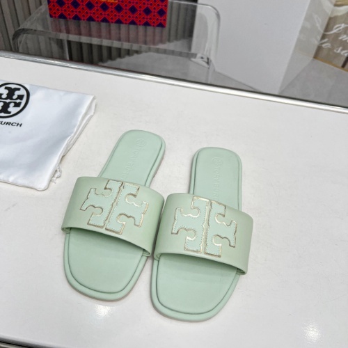 Cheap Tory Burch TB Slippers For Women #1211801 Replica Wholesale [$68.00 USD] [ITEM#1211801] on Replica Tory Burch TB Slippers