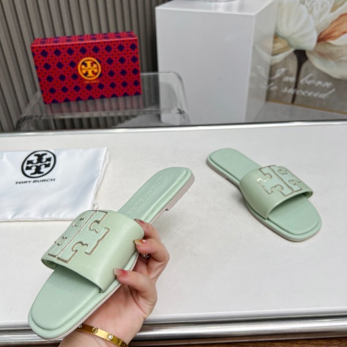 Cheap Tory Burch TB Slippers For Women #1211801 Replica Wholesale [$68.00 USD] [ITEM#1211801] on Replica Tory Burch TB Slippers