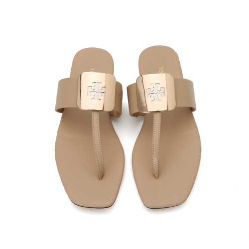 Cheap Tory Burch TB Slippers For Women #1211804 Replica Wholesale [$82.00 USD] [ITEM#1211804] on Replica Tory Burch TB Slippers