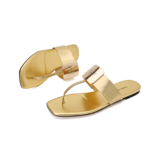 Cheap Tory Burch TB Slippers For Women #1211805 Replica Wholesale [$82.00 USD] [ITEM#1211805] on Replica Tory Burch TB Slippers