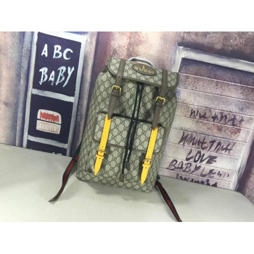 Cheap Gucci AAA Man Backpacks #1211886 Replica Wholesale [$82.00 USD] [ITEM#1211886] on Replica Gucci AAA Man Backpacks