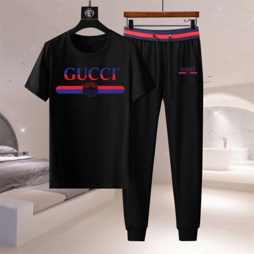 Cheap Gucci Tracksuits Short Sleeved For Men #1211887 Replica Wholesale [$76.00 USD] [ITEM#1211887] on Replica Gucci Tracksuits