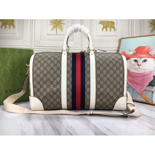 Cheap Gucci Travel Bags #1211901 Replica Wholesale [$92.00 USD] [ITEM#1211901] on Replica Gucci Travel Bags