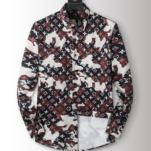 Cheap Louis Vuitton LV Shirts Long Sleeved For Men #1211988 Replica Wholesale [$38.00 USD] [ITEM#1211988] on Replica Louis Vuitton LV Shirts