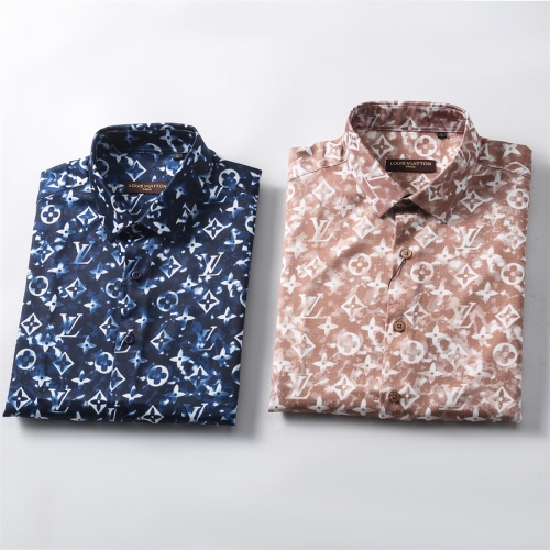 Cheap Louis Vuitton LV Shirts Long Sleeved For Men #1211990 Replica Wholesale [$38.00 USD] [ITEM#1211990] on Replica Louis Vuitton LV Shirts