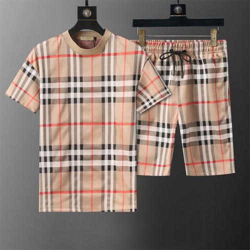 Cheap Burberry Tracksuits Short Sleeved For Men #1212003 Replica Wholesale [$42.00 USD] [ITEM#1212003] on Replica Burberry Tracksuits