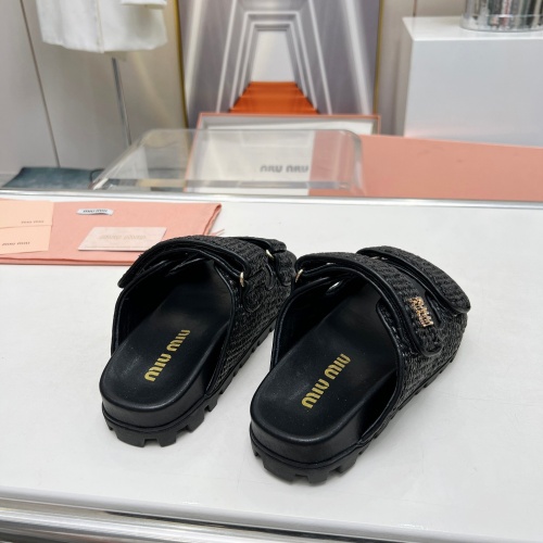 Cheap MIU MIU Slippers For Women #1212014 Replica Wholesale [$92.00 USD] [ITEM#1212014] on Replica MIU MIU Slippers