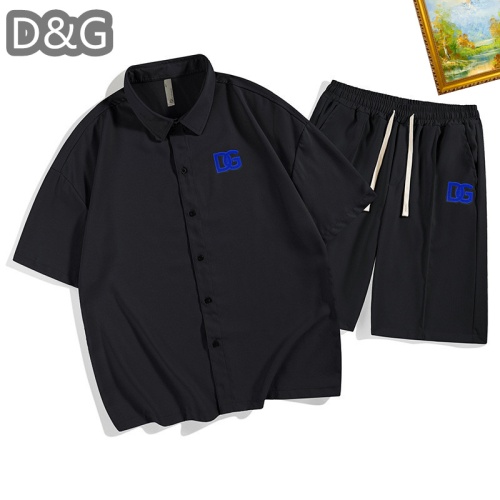 Cheap Dolce &amp; Gabbana D&amp;G Tracksuits Short Sleeved For Men #1212020 Replica Wholesale [$48.00 USD] [ITEM#1212020] on Replica Dolce &amp; Gabbana D&amp;G Tracksuits