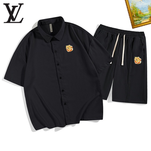 Cheap Louis Vuitton LV Tracksuits Short Sleeved For Men #1212026 Replica Wholesale [$48.00 USD] [ITEM#1212026] on Replica Louis Vuitton LV Tracksuits