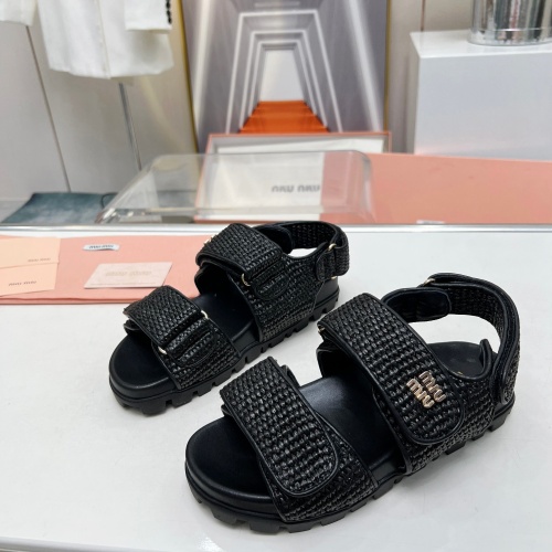 Cheap MIU MIU Sandal For Women #1212095 Replica Wholesale [$96.00 USD] [ITEM#1212095] on Replica MIU MIU Sandal