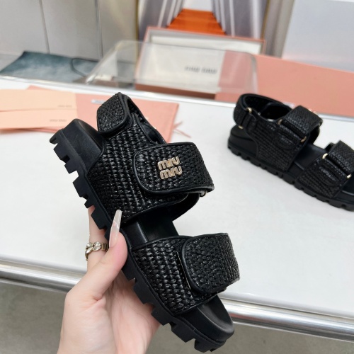 Cheap MIU MIU Sandal For Women #1212095 Replica Wholesale [$96.00 USD] [ITEM#1212095] on Replica MIU MIU Sandal