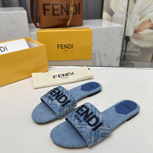 Cheap Fendi Slippers For Women #1212099 Replica Wholesale [$80.00 USD] [ITEM#1212099] on Replica Fendi Slippers