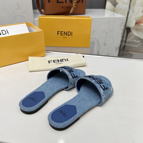 Cheap Fendi Slippers For Women #1212099 Replica Wholesale [$80.00 USD] [ITEM#1212099] on Replica Fendi Slippers