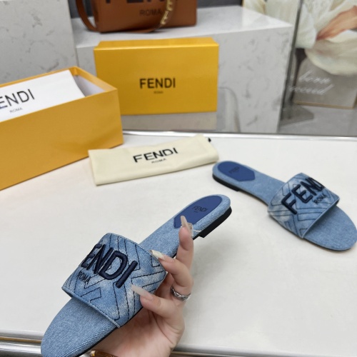 Cheap Fendi Slippers For Women #1212099 Replica Wholesale [$80.00 USD] [ITEM#1212099] on Replica Fendi Slippers