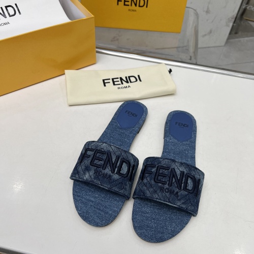 Cheap Fendi Slippers For Women #1212100 Replica Wholesale [$80.00 USD] [ITEM#1212100] on Replica Fendi Slippers