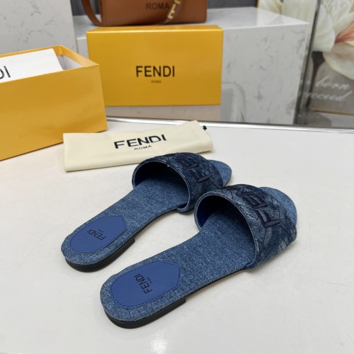 Cheap Fendi Slippers For Women #1212100 Replica Wholesale [$80.00 USD] [ITEM#1212100] on Replica Fendi Slippers