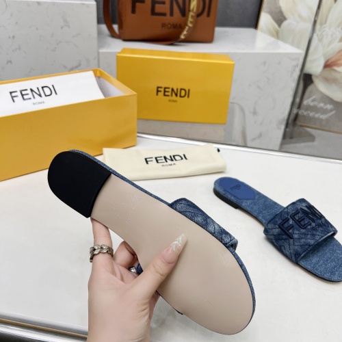 Cheap Fendi Slippers For Women #1212100 Replica Wholesale [$80.00 USD] [ITEM#1212100] on Replica Fendi Slippers