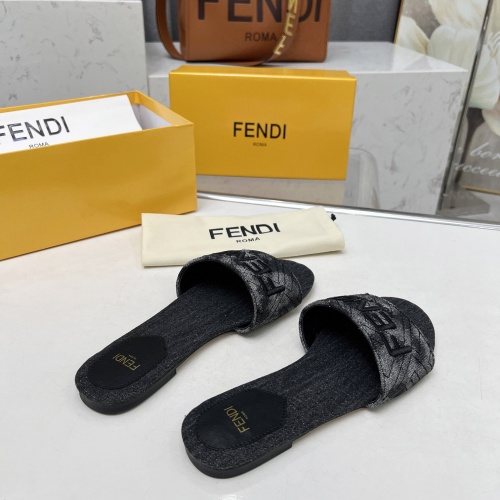 Cheap Fendi Slippers For Women #1212101 Replica Wholesale [$80.00 USD] [ITEM#1212101] on Replica Fendi Slippers