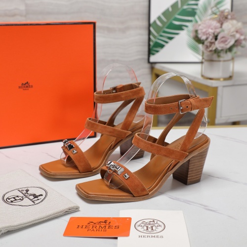 Cheap Hermes Sandal For Women #1212107 Replica Wholesale [$125.00 USD] [ITEM#1212107] on Replica Hermes Sandal