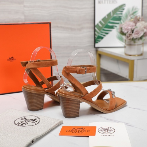 Cheap Hermes Sandal For Women #1212107 Replica Wholesale [$125.00 USD] [ITEM#1212107] on Replica Hermes Sandal