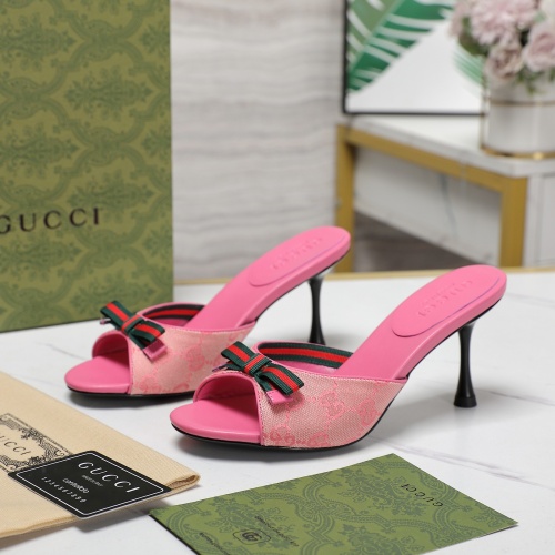 Cheap Gucci Slippers For Women #1212111 Replica Wholesale [$102.00 USD] [ITEM#1212111] on Replica Gucci Slippers