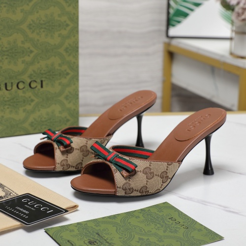 Cheap Gucci Slippers For Women #1212112 Replica Wholesale [$102.00 USD] [ITEM#1212112] on Replica Gucci Slippers