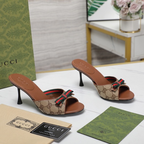 Cheap Gucci Slippers For Women #1212112 Replica Wholesale [$102.00 USD] [ITEM#1212112] on Replica Gucci Slippers