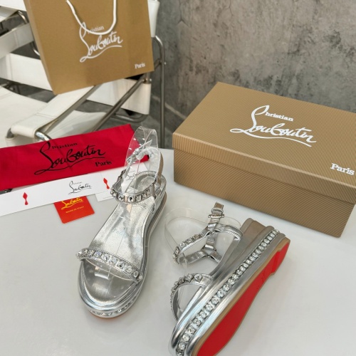 Cheap Christian Louboutin Sandal For Women #1212128 Replica Wholesale [$102.00 USD] [ITEM#1212128] on Replica Christian Louboutin Sandal