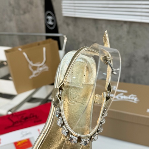 Cheap Christian Louboutin Sandal For Women #1212130 Replica Wholesale [$102.00 USD] [ITEM#1212130] on Replica Christian Louboutin Sandal