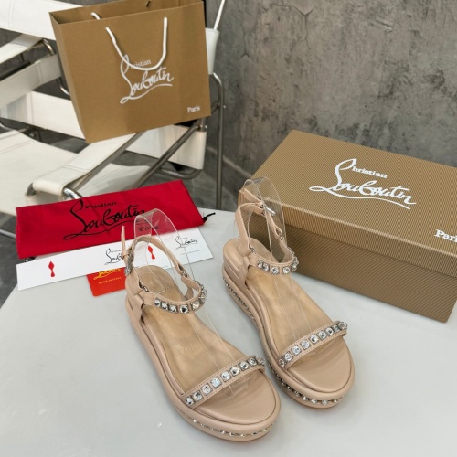 Cheap Christian Louboutin Sandal For Women #1212132 Replica Wholesale [$102.00 USD] [ITEM#1212132] on Replica Christian Louboutin Sandal