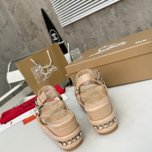 Cheap Christian Louboutin Sandal For Women #1212132 Replica Wholesale [$102.00 USD] [ITEM#1212132] on Replica Christian Louboutin Sandal