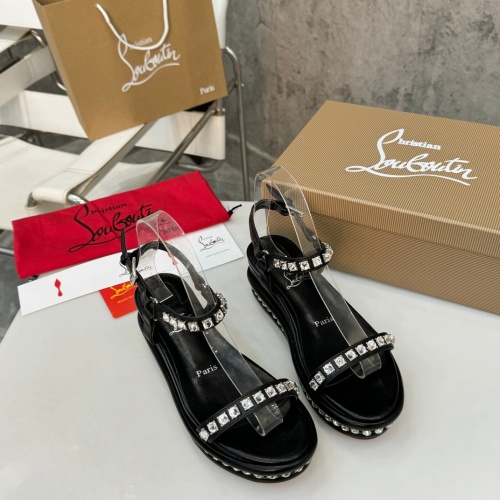 Cheap Christian Louboutin Sandal For Women #1212133 Replica Wholesale [$102.00 USD] [ITEM#1212133] on Replica Christian Louboutin Sandal