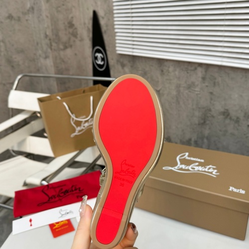 Cheap Christian Louboutin Sandal For Women #1212136 Replica Wholesale [$102.00 USD] [ITEM#1212136] on Replica Christian Louboutin Sandal