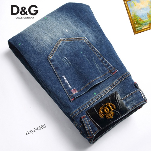 Cheap Dolce &amp; Gabbana D&amp;G Jeans For Men #1212186 Replica Wholesale [$48.00 USD] [ITEM#1212186] on Replica Dolce &amp; Gabbana D&amp;G Jeans