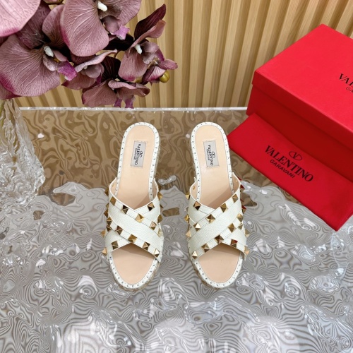 Cheap Valentino Slippers For Women #1212187 Replica Wholesale [$112.00 USD] [ITEM#1212187] on Replica Valentino Slippers