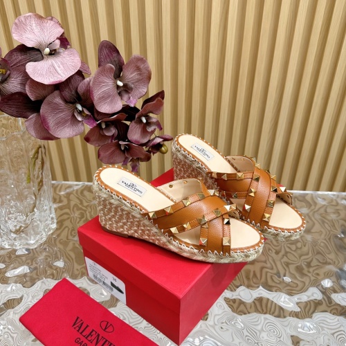 Cheap Valentino Slippers For Women #1212188 Replica Wholesale [$112.00 USD] [ITEM#1212188] on Replica Valentino Slippers