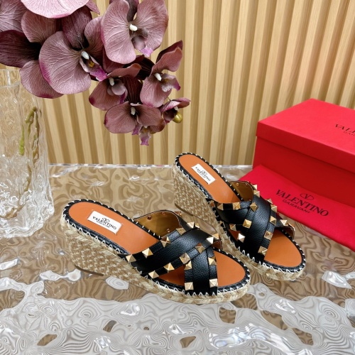 Cheap Valentino Slippers For Women #1212189 Replica Wholesale [$112.00 USD] [ITEM#1212189] on Replica Valentino Slippers